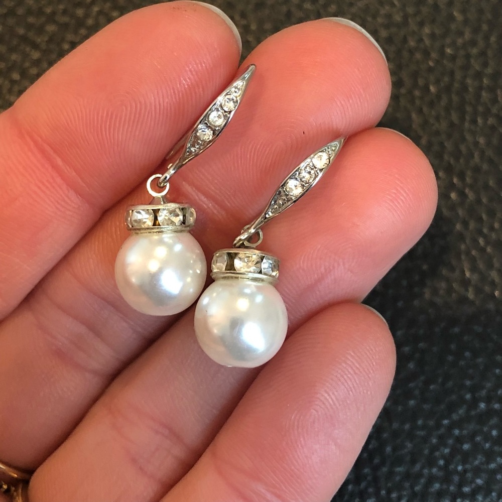 Pearl earrings - Picture 2 of 2